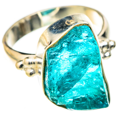 Apatite Rings handcrafted by Ana Silver Co - RING122699 - Photo 2