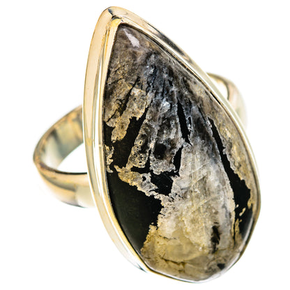 Chrysanthemum Stone Rings handcrafted by Ana Silver Co - RING122726 - Photo 2