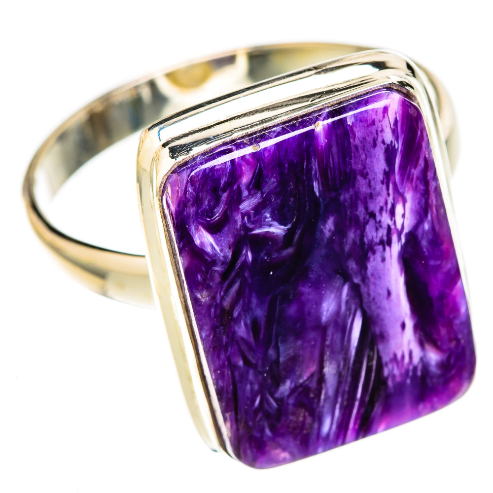 Charoite Rings handcrafted by Ana Silver Co - RING122739 - Photo 2