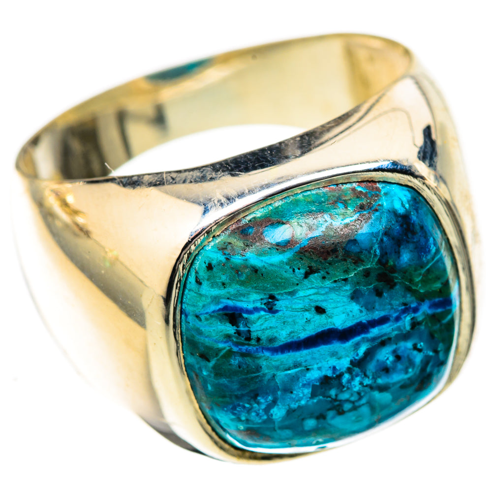 Shattuckite Rings handcrafted by Ana Silver Co - RING122750 - Photo 2
