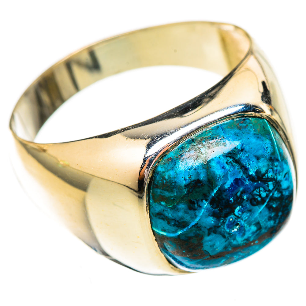 Shattuckite Rings handcrafted by Ana Silver Co - RING122765 - Photo 2