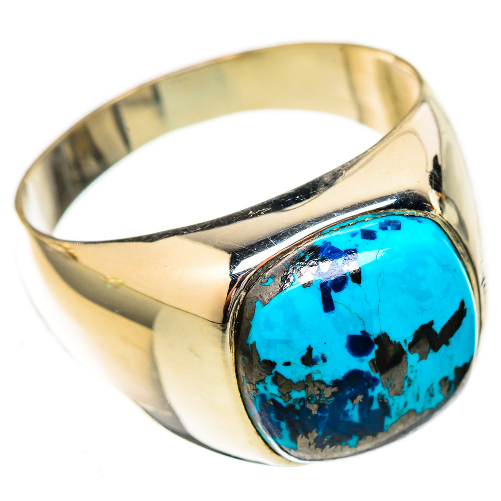 Shattuckite Rings handcrafted by Ana Silver Co - RING122780 - Photo 2