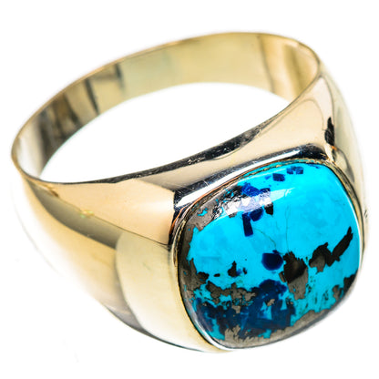 Shattuckite Rings handcrafted by Ana Silver Co - RING122780 - Photo 2