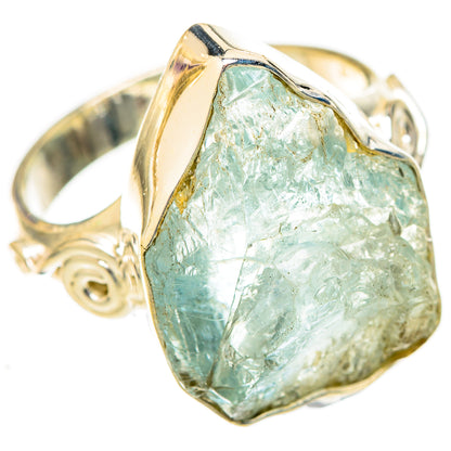 Aquamarine Rings handcrafted by Ana Silver Co - RING122790 - Photo 2