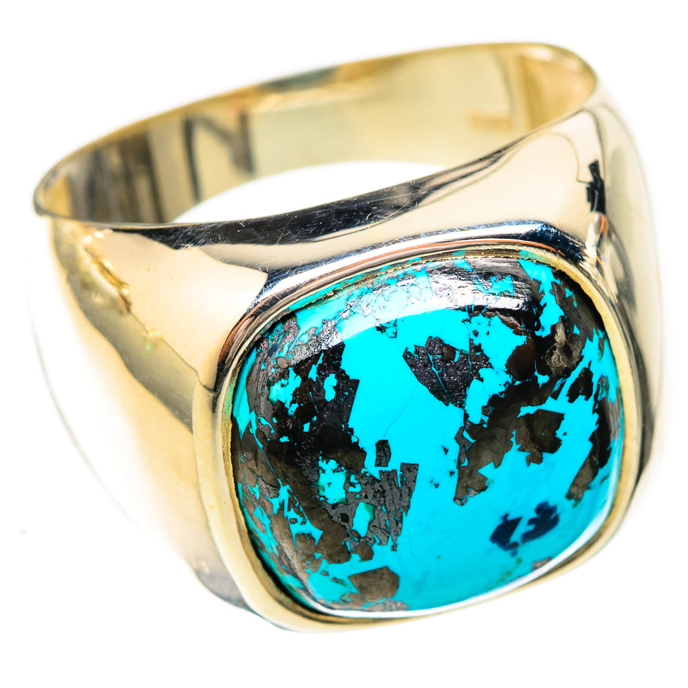 Shattuckite Rings handcrafted by Ana Silver Co - RING122806 - Photo 2