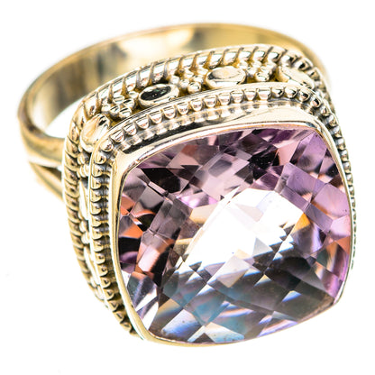Pink Amethyst Rings handcrafted by Ana Silver Co - RING122810 - Photo 2