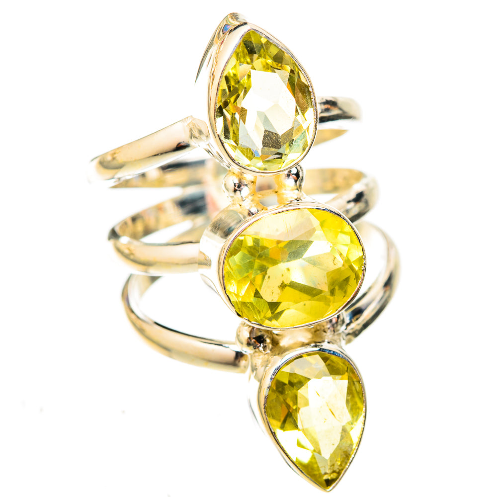 Citrine Rings handcrafted by Ana Silver Co - RING122811 - Photo 2