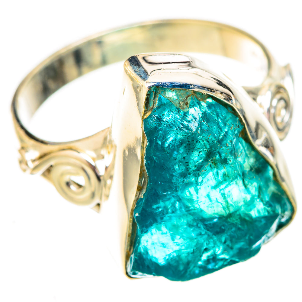Apatite Rings handcrafted by Ana Silver Co - RING122812 - Photo 2