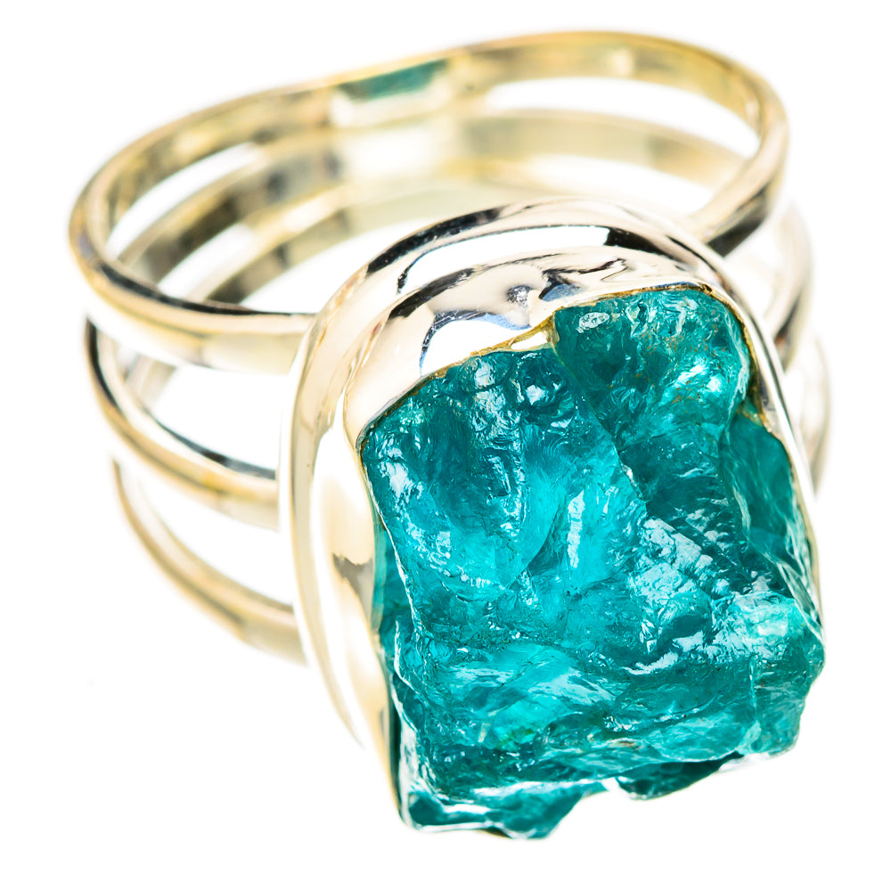 Apatite Rings handcrafted by Ana Silver Co - RING122816 - Photo 2