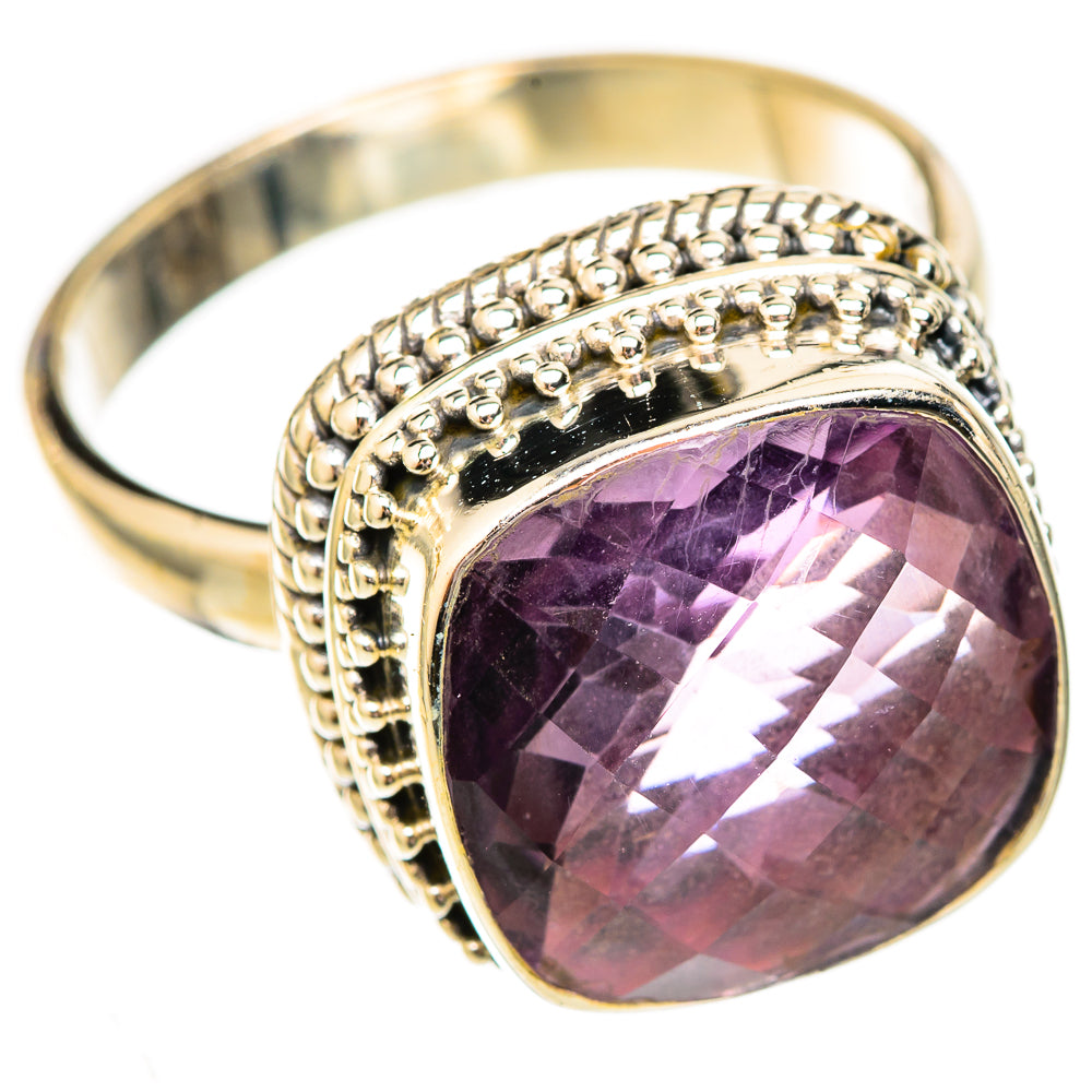 Amethyst Rings handcrafted by Ana Silver Co - RING122820 - Photo 2