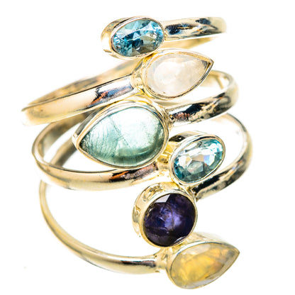 Labradorite Rings handcrafted by Ana Silver Co - RING122862 - Photo 2