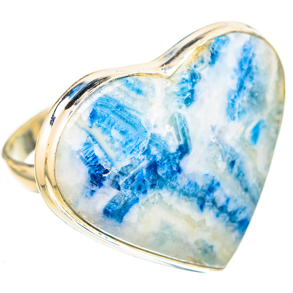 Blue Scheelite Rings handcrafted by Ana Silver Co - RING122866 - Photo 2