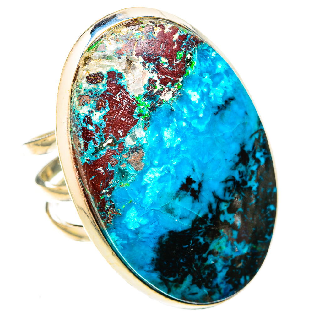 Shattuckite Rings handcrafted by Ana Silver Co - RING122872 - Photo 2