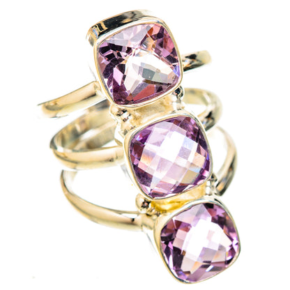 Amethyst Rings handcrafted by Ana Silver Co - RING122880 - Photo 2