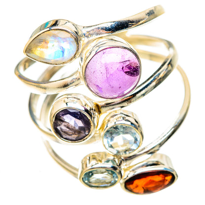 Amethyst Rings handcrafted by Ana Silver Co - RING122886 - Photo 2