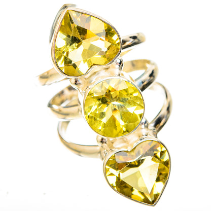 Citrine Rings handcrafted by Ana Silver Co - RING122895 - Photo 2