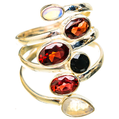 Garnet Rings handcrafted by Ana Silver Co - RING122911 - Photo 2