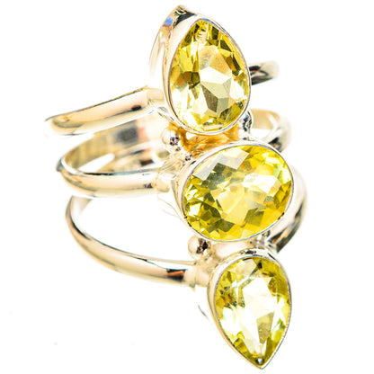 Citrine Rings handcrafted by Ana Silver Co - RING122917 - Photo 2