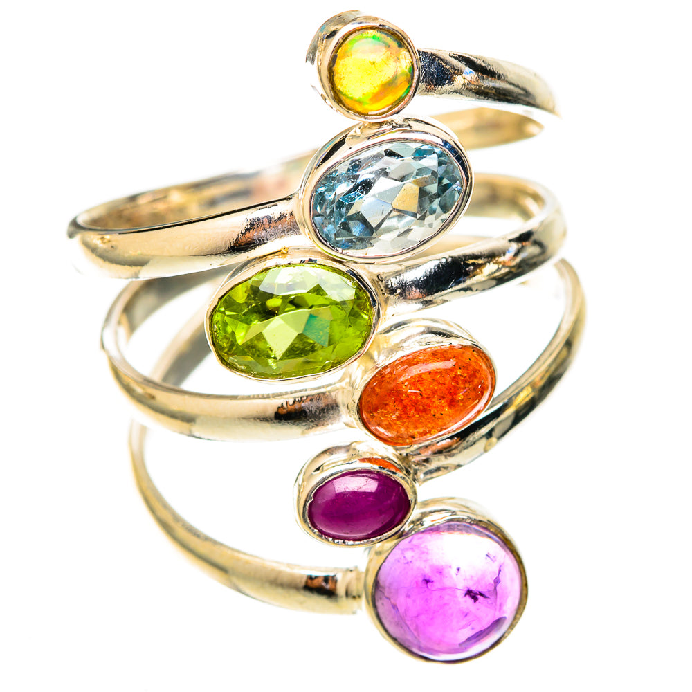 Peridot Rings handcrafted by Ana Silver Co - RING122952 - Photo 2