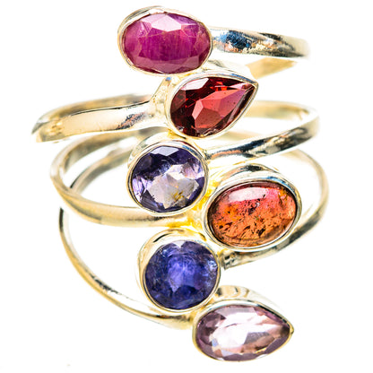 Garnet Rings handcrafted by Ana Silver Co - RING122964 - Photo 2