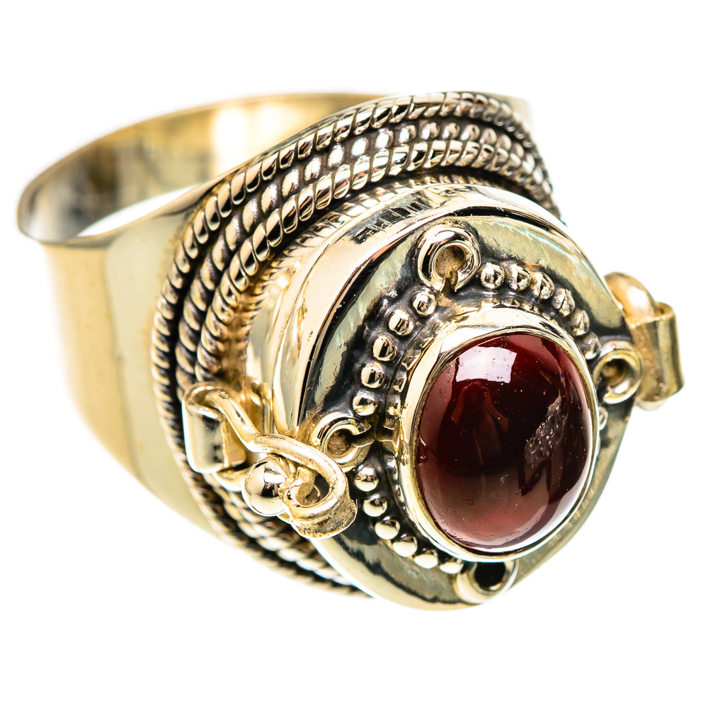 Garnet Rings handcrafted by Ana Silver Co - RING122983 - Photo 2