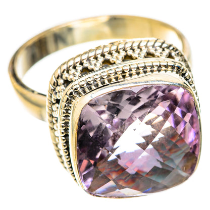 Amethyst Rings handcrafted by Ana Silver Co - RING122985 - Photo 2