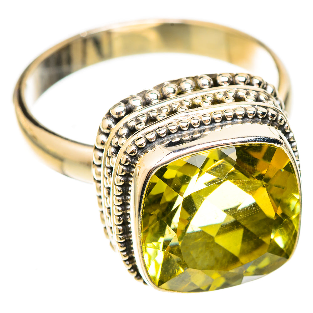 Citrine Rings handcrafted by Ana Silver Co - RING122994 - Photo 2