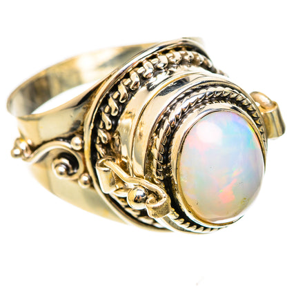 Ethiopian Opal Rings handcrafted by Ana Silver Co - RING123011 - Photo 2