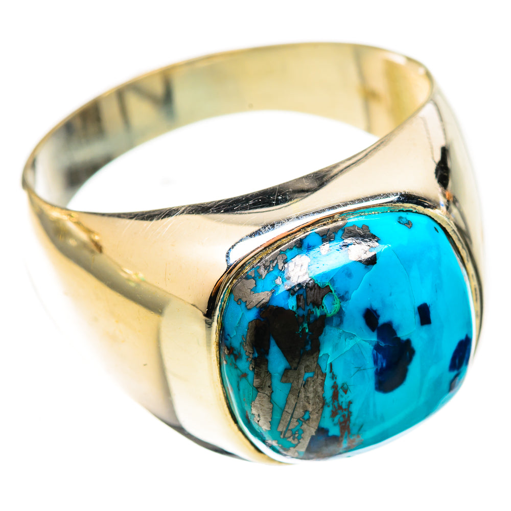 Shattuckite Rings handcrafted by Ana Silver Co - RING123018 - Photo 2