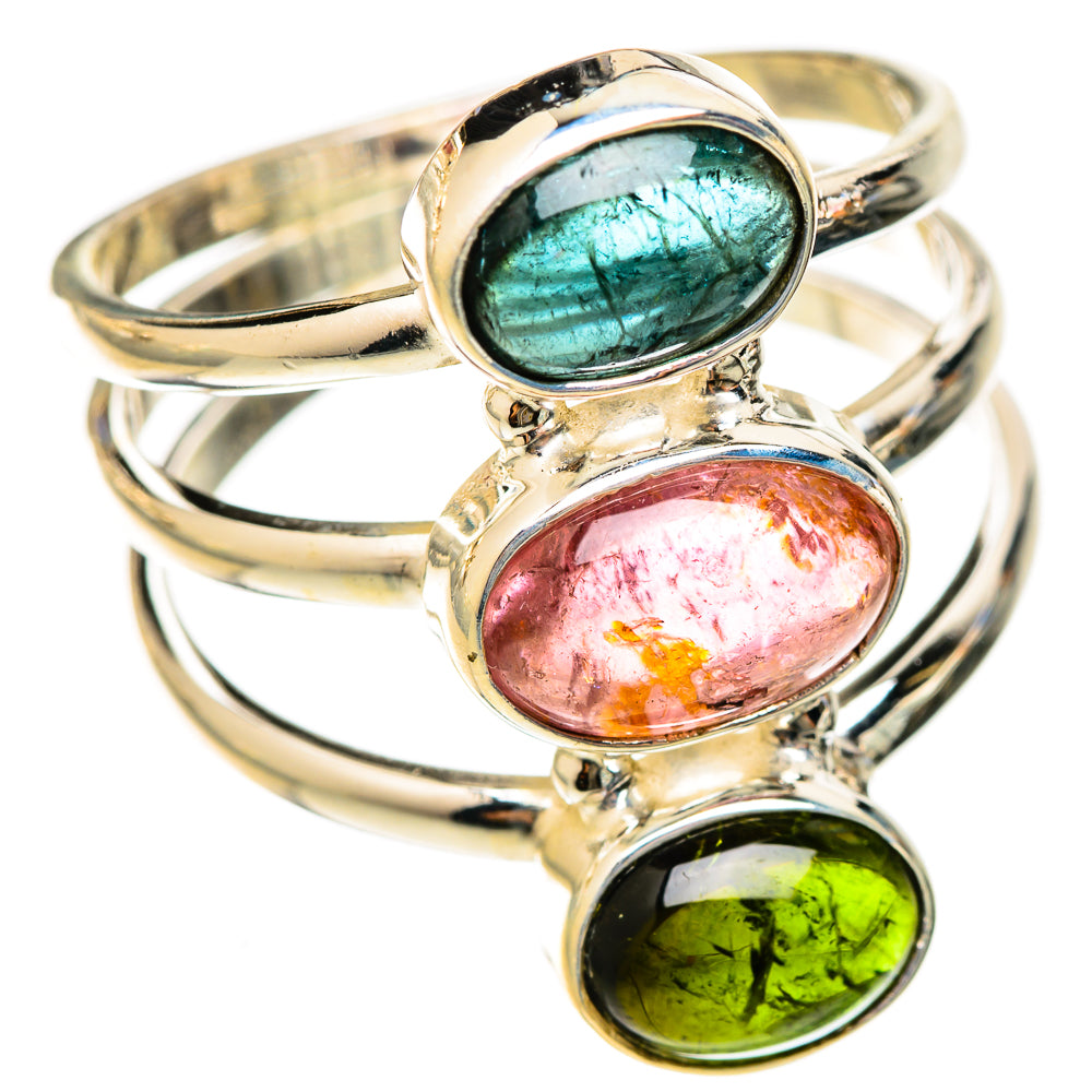 Tourmaline Rings handcrafted by Ana Silver Co - RING123031 - Photo 2
