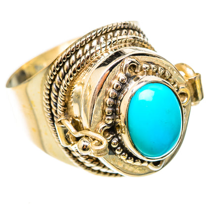 Turquoise Rings handcrafted by Ana Silver Co - RING123037 - Photo 2