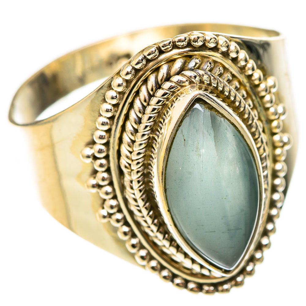 Aquamarine Rings handcrafted by Ana Silver Co - RING123039 - Photo 2