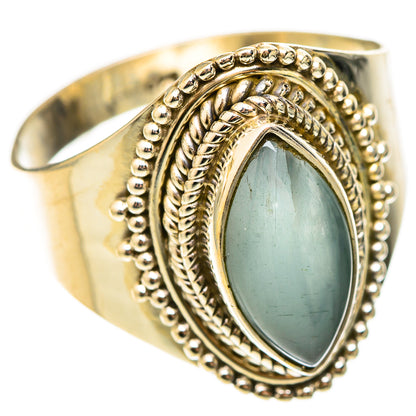 Aquamarine Rings handcrafted by Ana Silver Co - RING123039 - Photo 2