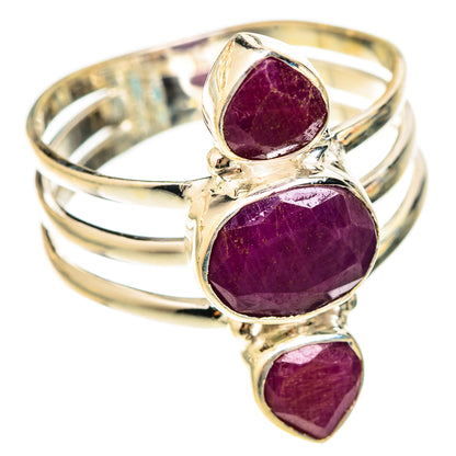 Ruby Rings handcrafted by Ana Silver Co - RING123045 - Photo 2