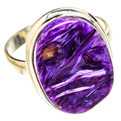 Charoite Rings handcrafted by Ana Silver Co - RING123046 - Photo 2