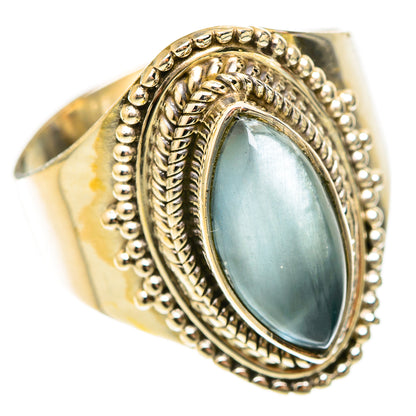 Aquamarine Rings handcrafted by Ana Silver Co - RING123056 - Photo 2