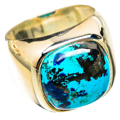 Shattuckite Rings handcrafted by Ana Silver Co - RING123057 - Photo 2