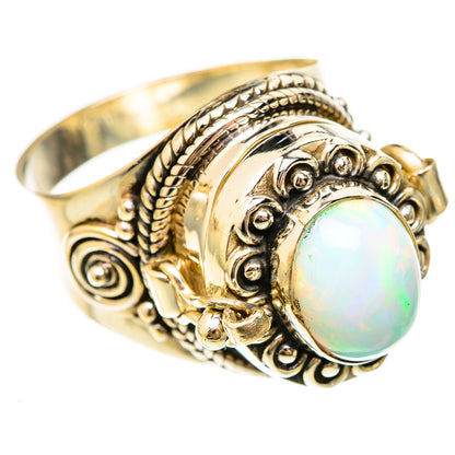 Ethiopian Opal Rings handcrafted by Ana Silver Co - RING123086 - Photo 2