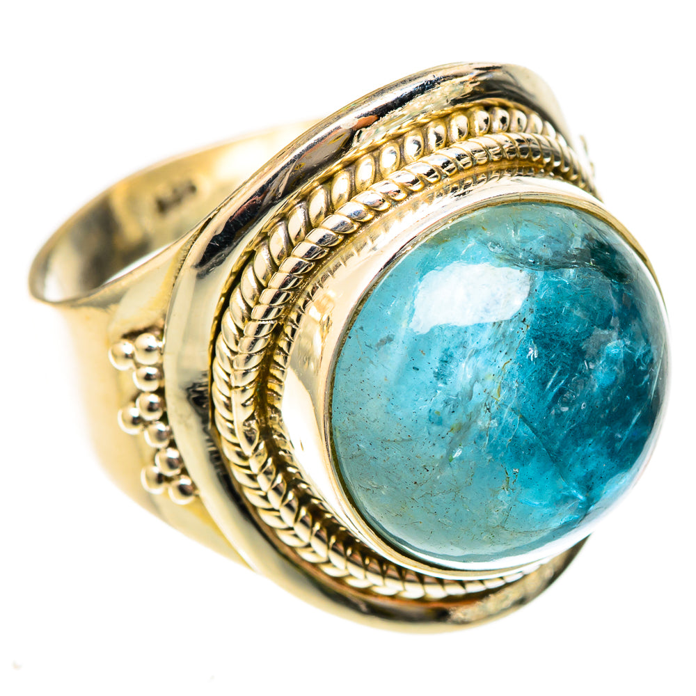 Rainbow Moonstone Rings handcrafted by Ana Silver Co - RING123090 - Photo 2
