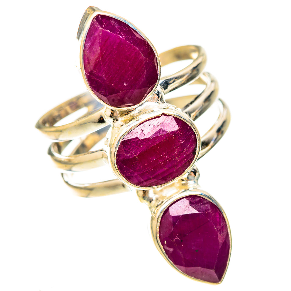 Ruby Rings handcrafted by Ana Silver Co - RING123113 - Photo 2