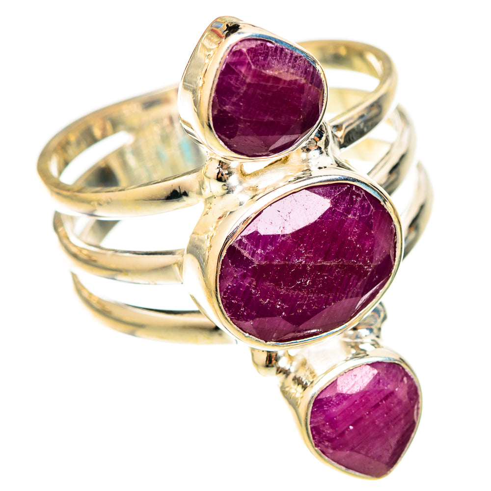 Ruby Rings handcrafted by Ana Silver Co - RING123114 - Photo 2