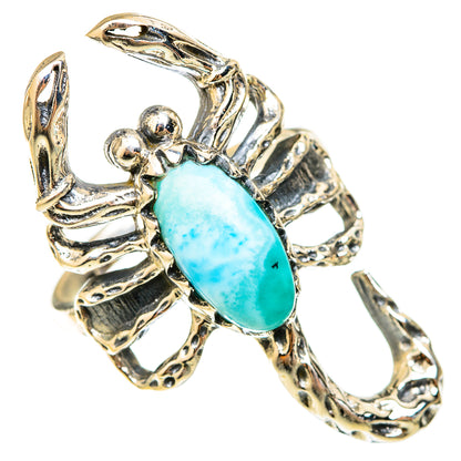 Larimar Rings handcrafted by Ana Silver Co - RING123122 - Photo 2