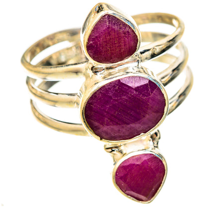 Ruby Rings handcrafted by Ana Silver Co - RING123144 - Photo 2