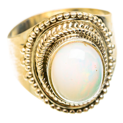 Ethiopian Opal Rings handcrafted by Ana Silver Co - RING123187 - Photo 2