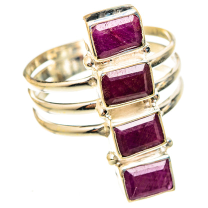 Ruby Rings handcrafted by Ana Silver Co - RING123231 - Photo 2