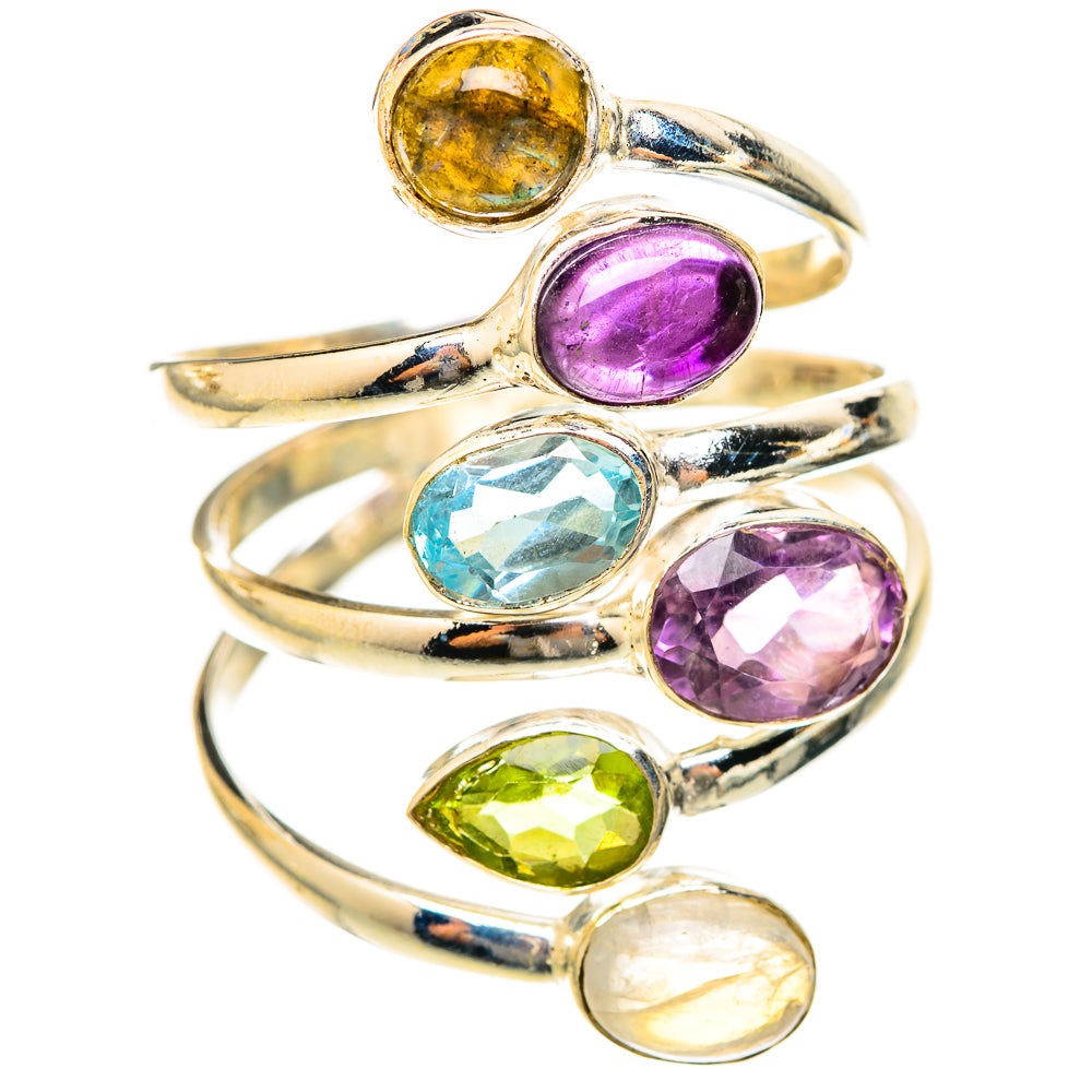 Amethyst Rings handcrafted by Ana Silver Co - RING123257 - Photo 2