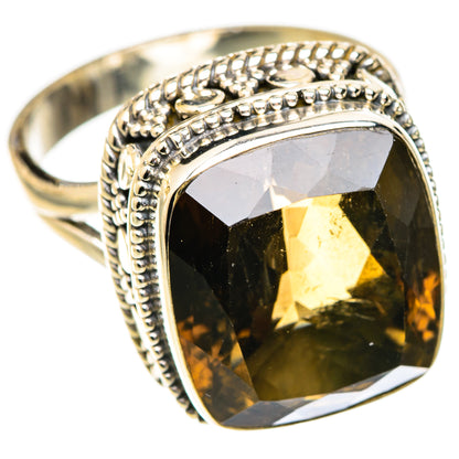 Smoky Quartz Rings handcrafted by Ana Silver Co - RING123290 - Photo 2