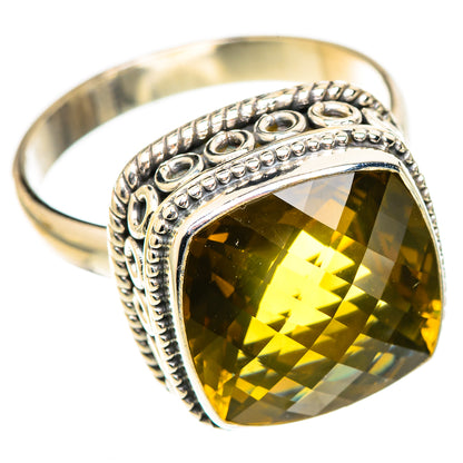 Citrine Rings handcrafted by Ana Silver Co - RING123291 - Photo 2
