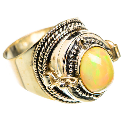 Ethiopian Opal Rings handcrafted by Ana Silver Co - RING123303 - Photo 2