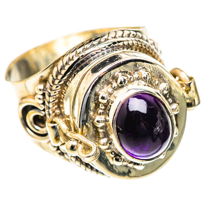 Amethyst Rings handcrafted by Ana Silver Co - RING123318 - Photo 2